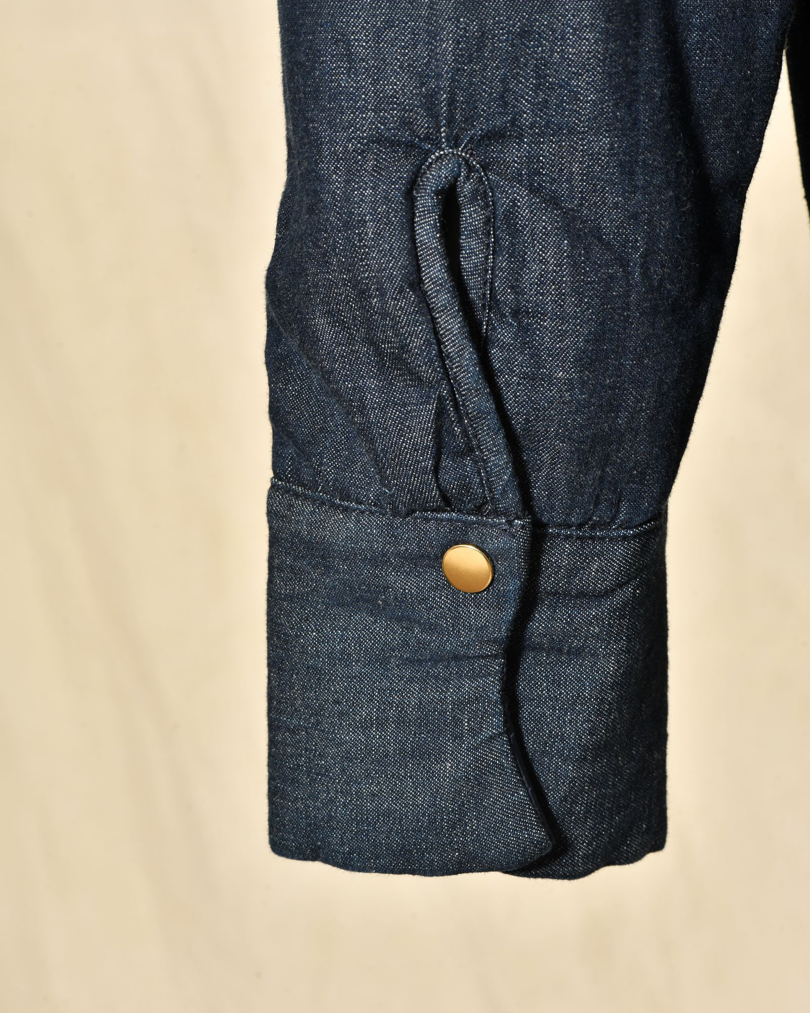 Veste chemise en denim brut Lorena Antoniazzi