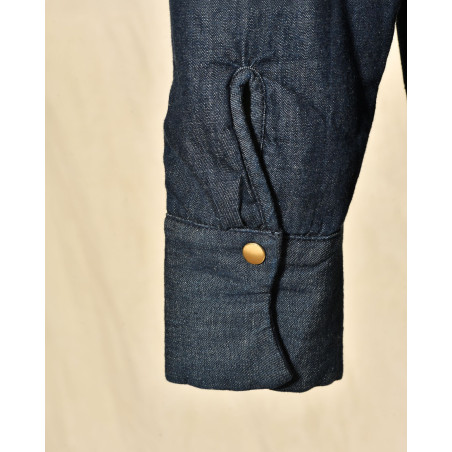 Veste chemise en denim brut Lorena Antoniazzi