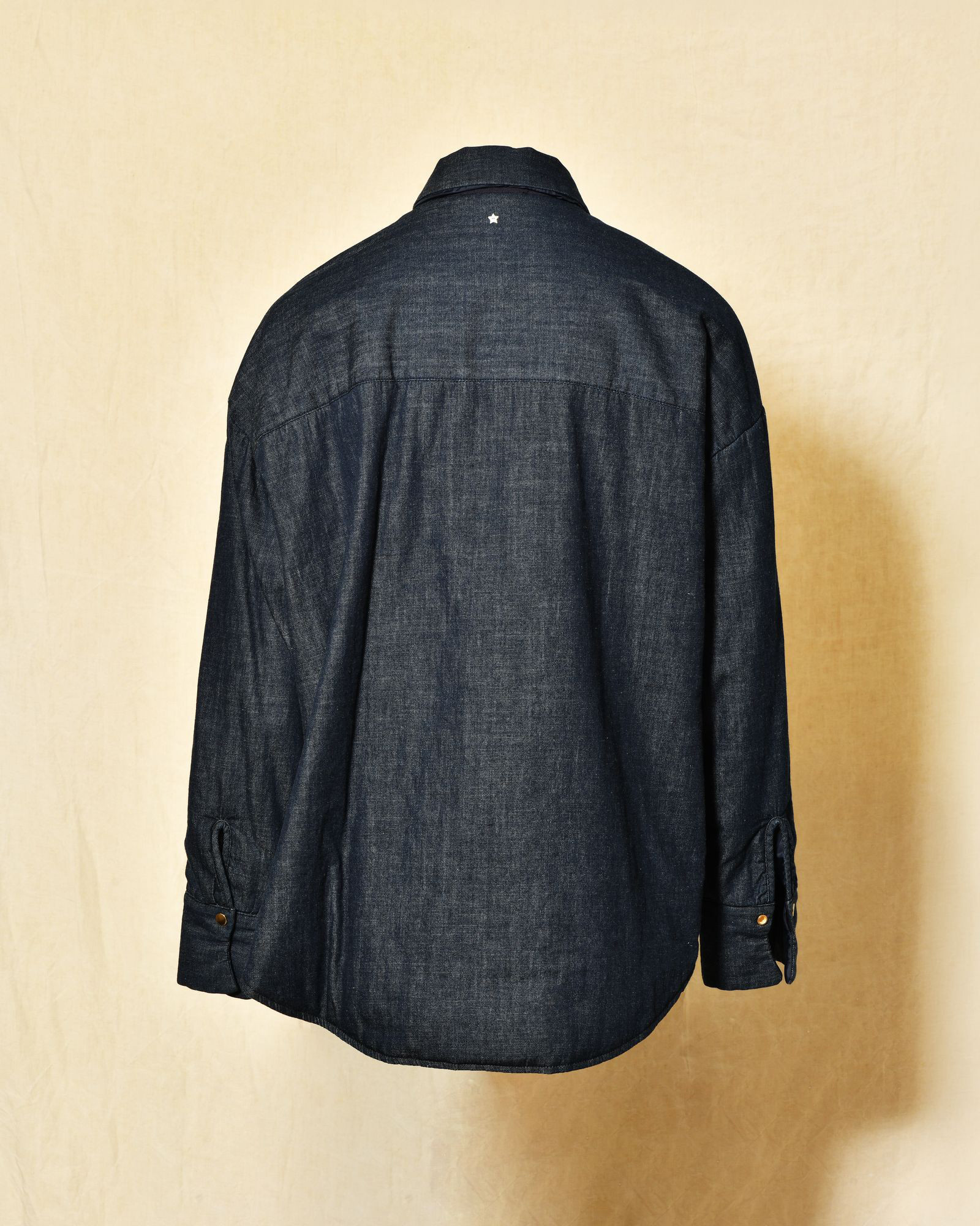 Veste chemise en denim brut Lorena Antoniazzi