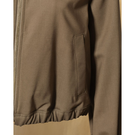 Veste bomber taupe Lorena Antoniazzi