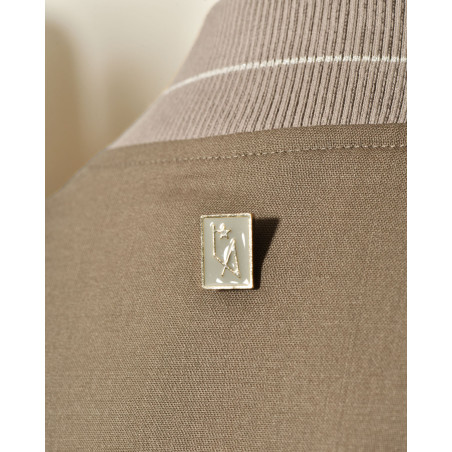 Veste bomber taupe Lorena Antoniazzi