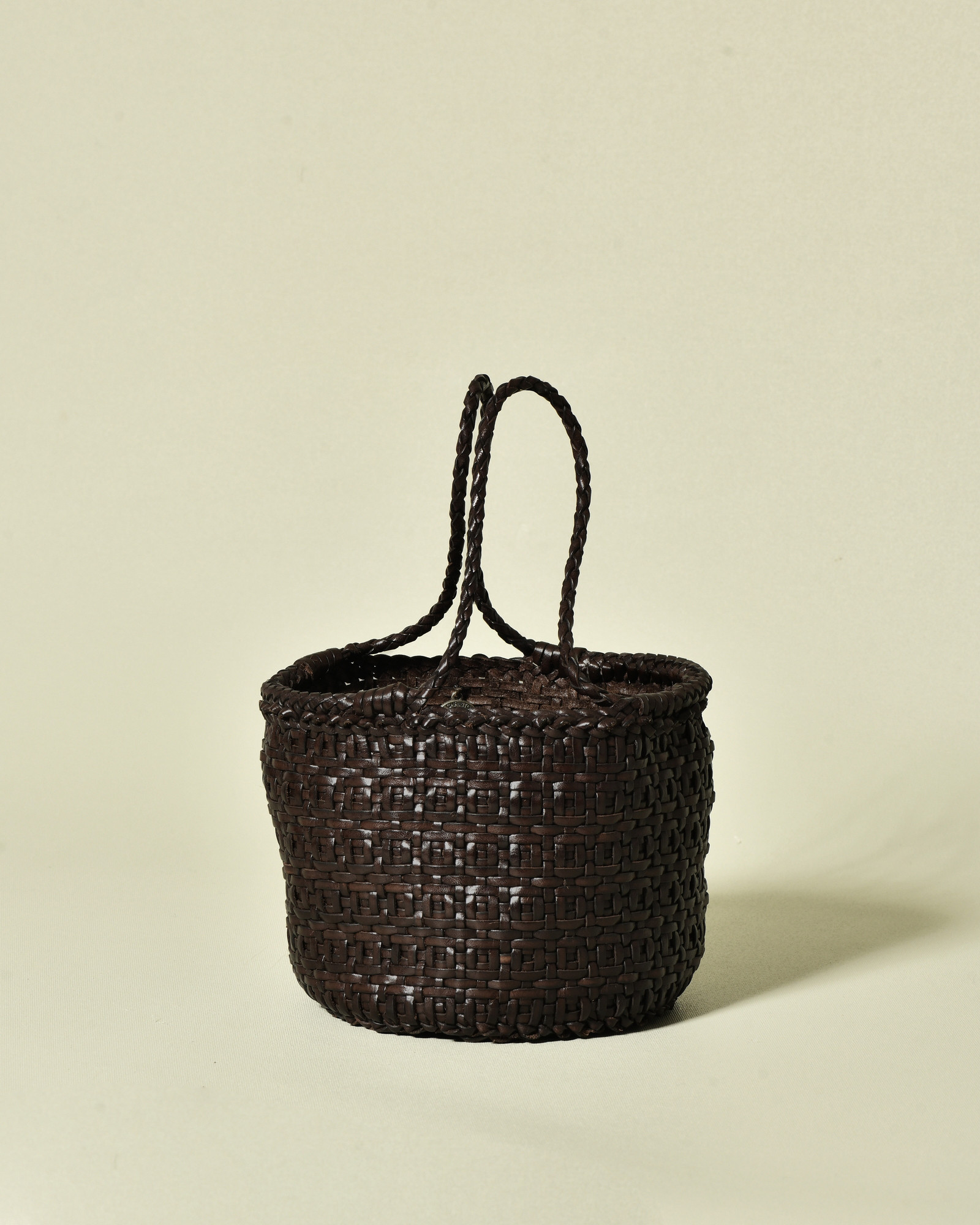 Sac sceau tressé marron Dragon Diffusion