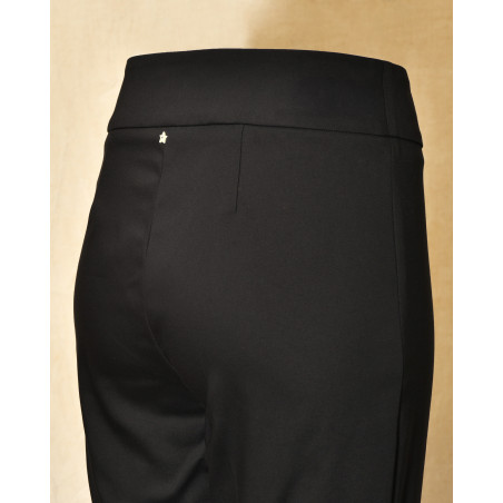 Pantalon slim noir taille haute Lorena Antoniazzi