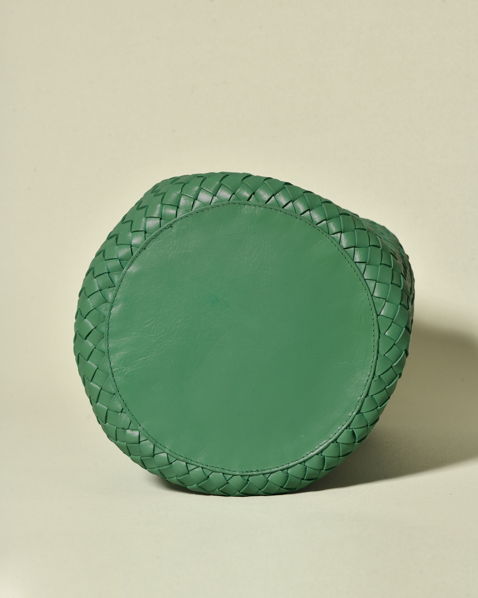 Sac cabas tressé vert Dragon