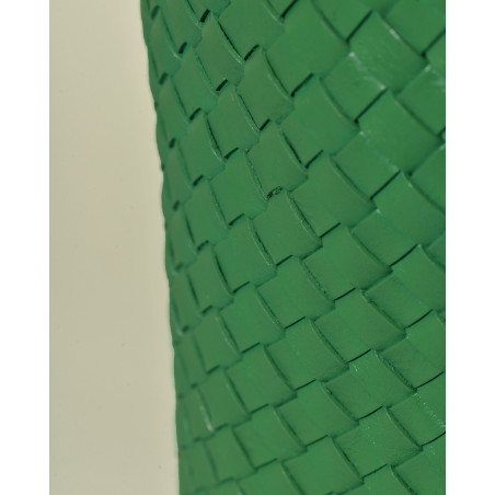 Sac cabas tressé vert Dragon