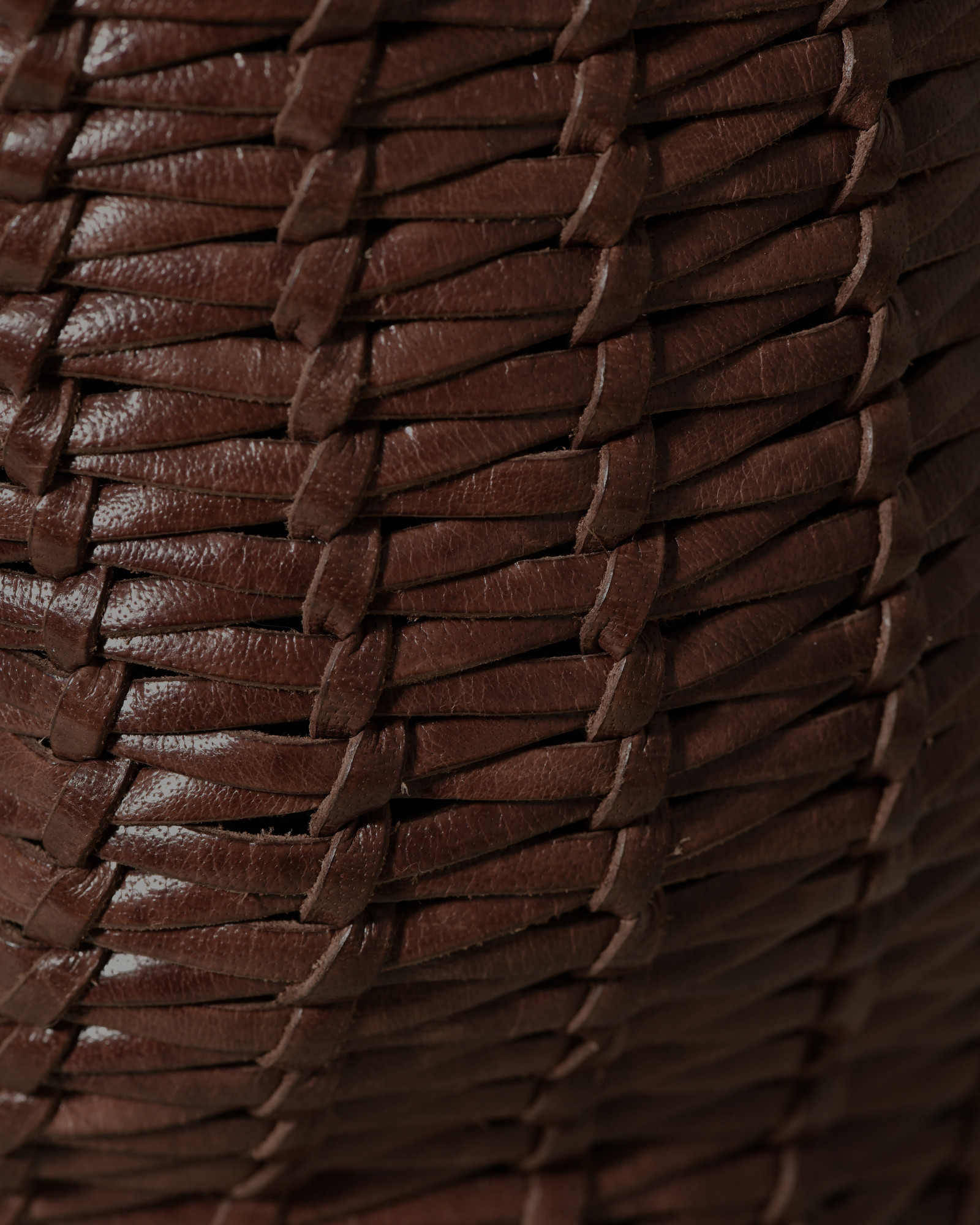 Sac sceau tressé bordeaux à bandoulière Dragon Diffusion