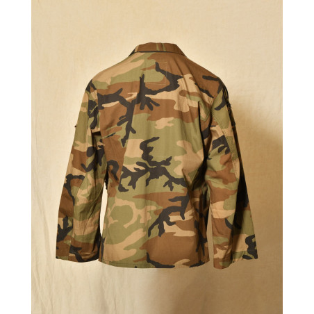 Veste légère militaire camouflage à sequins Front Street