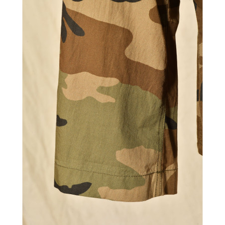 Veste légère militaire camouflage à sequins Front Street
