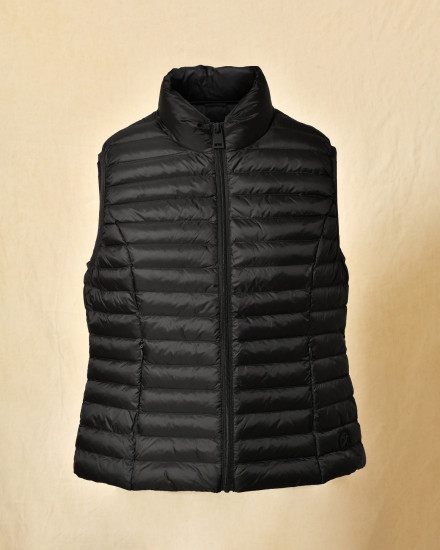 Doudoune sans manches noir Ma Petite Capsule