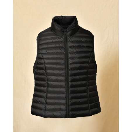 Doudoune sans manches noir Ma Petite Capsule