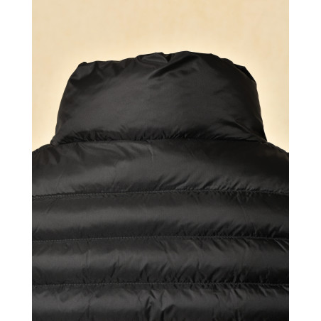 Doudoune sans manches noir Ma Petite Capsule