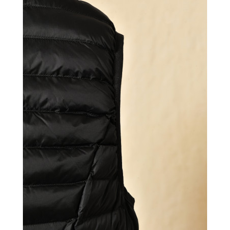 Doudoune sans manches noir Ma Petite Capsule