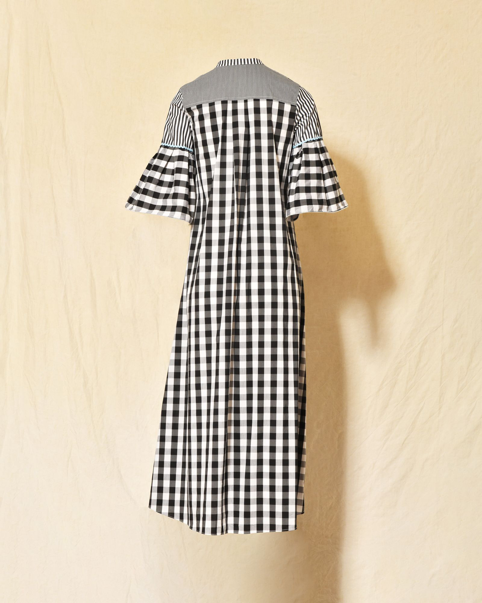 Robe longue à carreaux Front Street