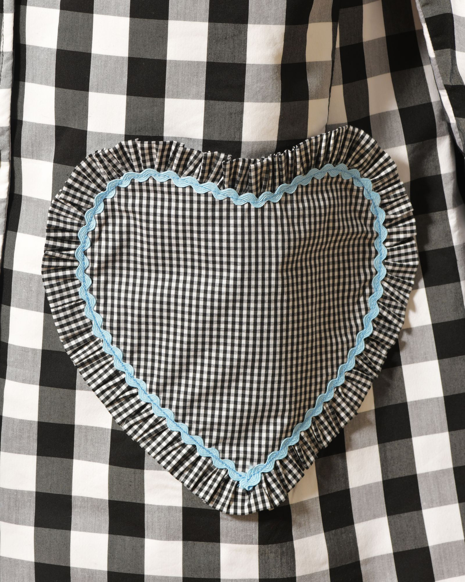 Veste à carreaux à poches cœur Front Street