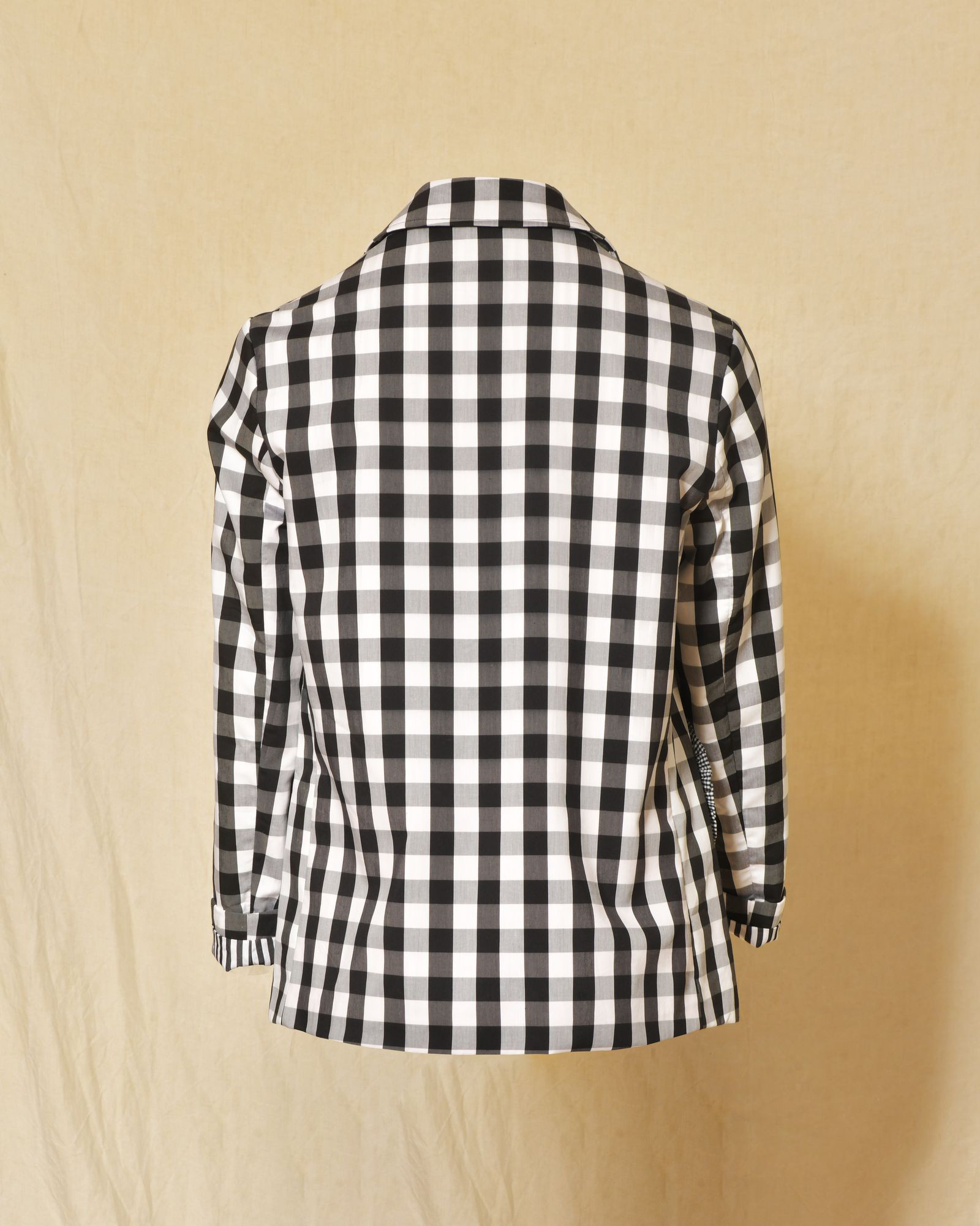 Veste à carreaux à poches cœur Front Street