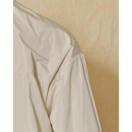 Veste longue imperméable crème Lorena Antoniazzi