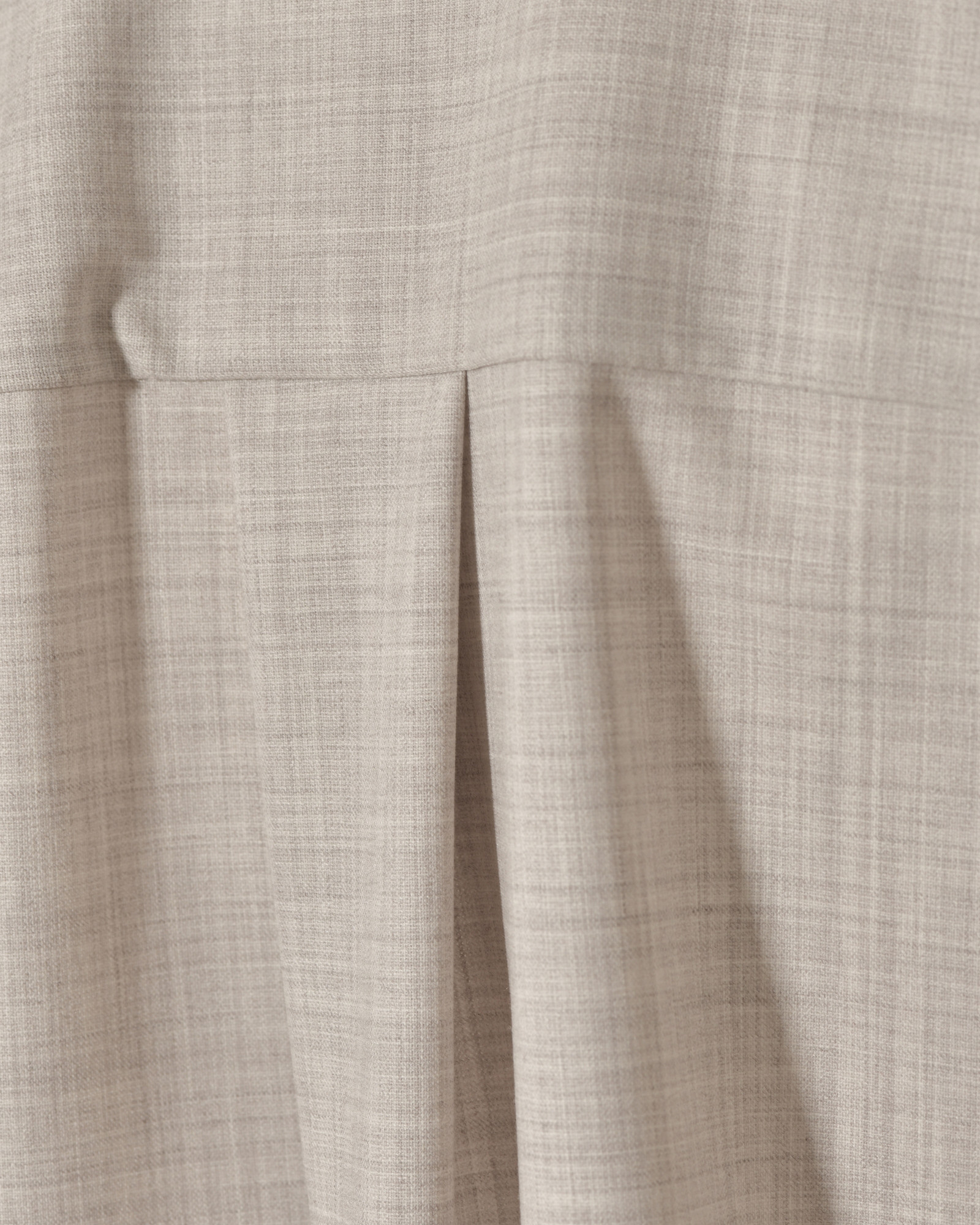 Chemise beige à bords frangés Lorena Antoniazzi