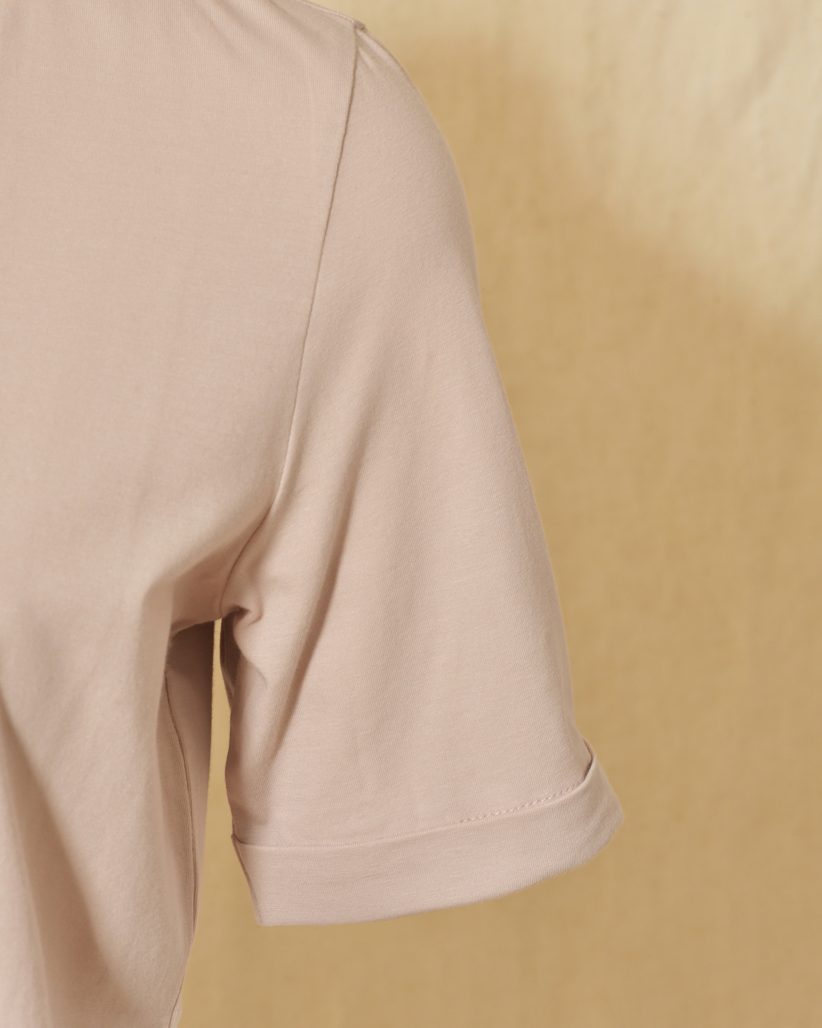 Tee-shirt en coton rose à cristaux Swarovski Lorena Antoniazzi