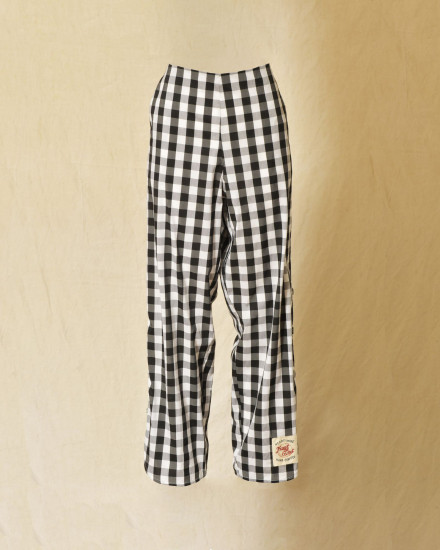 Pantalon à carreaux Front Street
