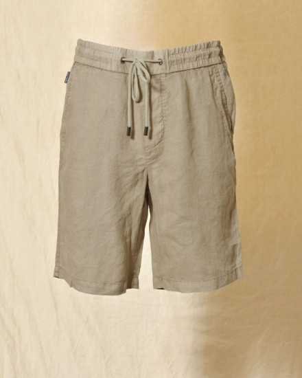 Short en lin kaki clair Keeling