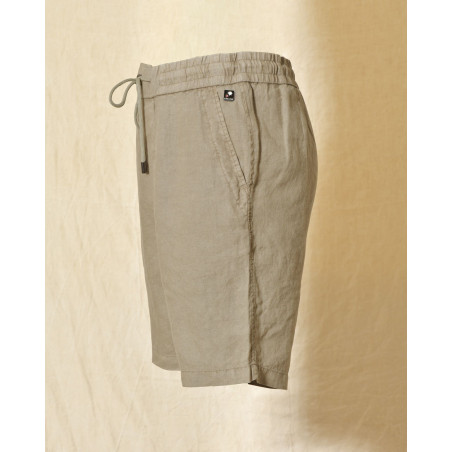 Short en lin kaki clair Keeling