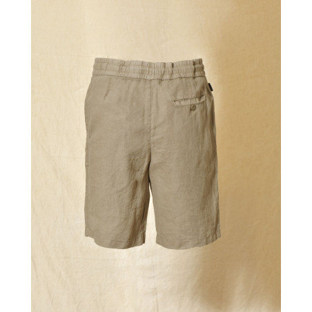 Short en lin kaki clair Keeling