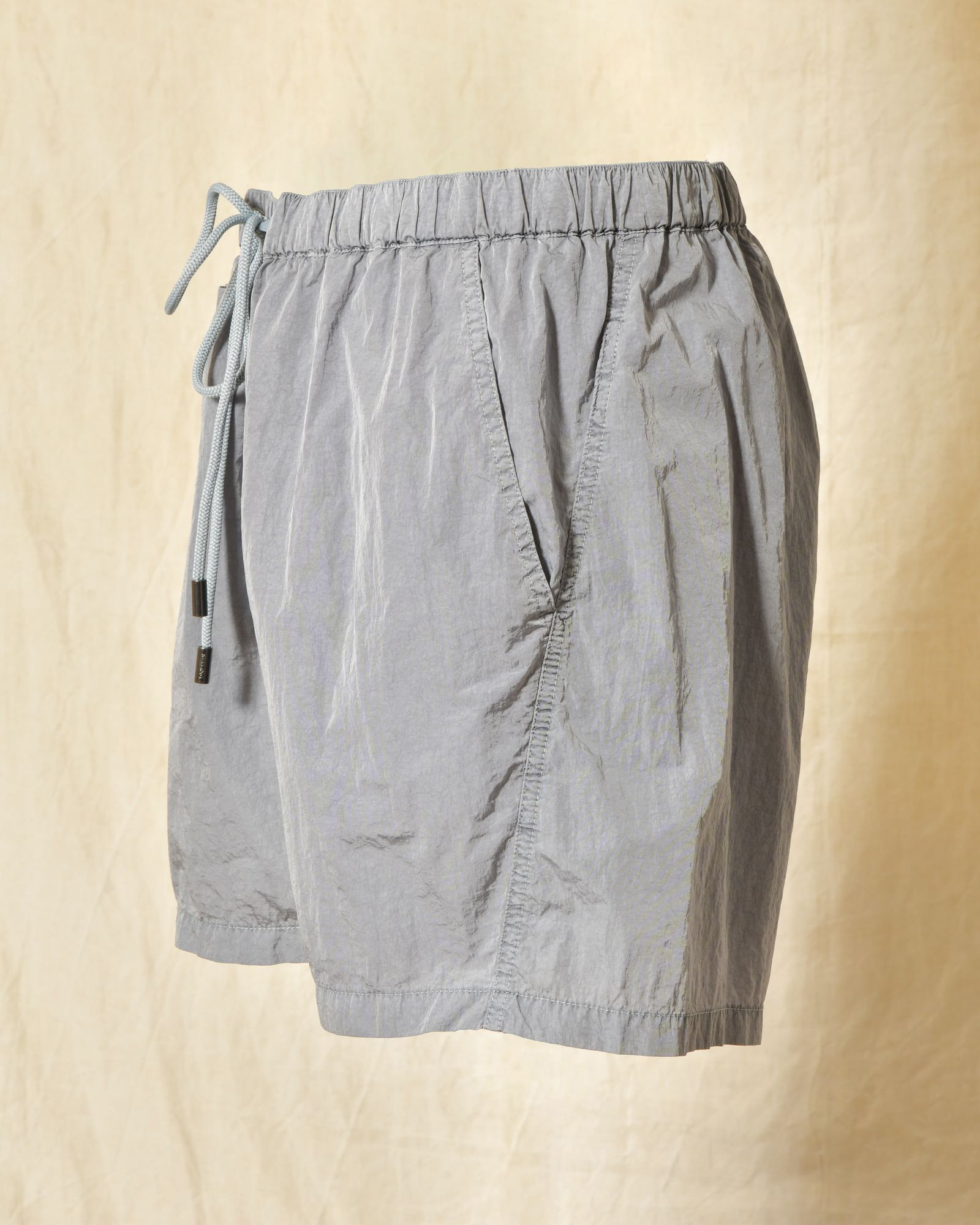 Short de bain bleu effet froissé Keeling