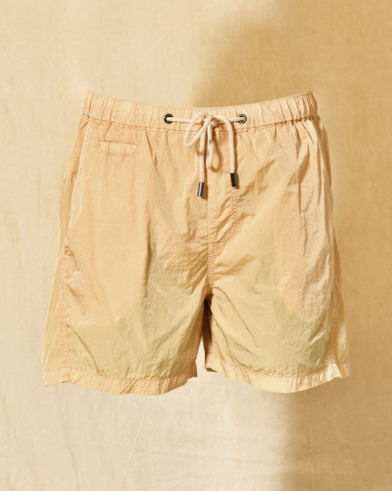 Short de bain orange effet froissé Keeling