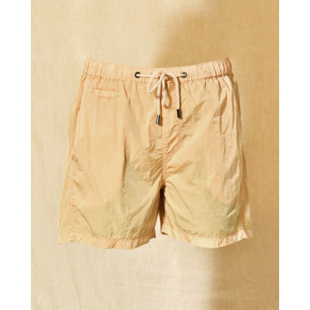 Short de bain orange effet froissé Keeling