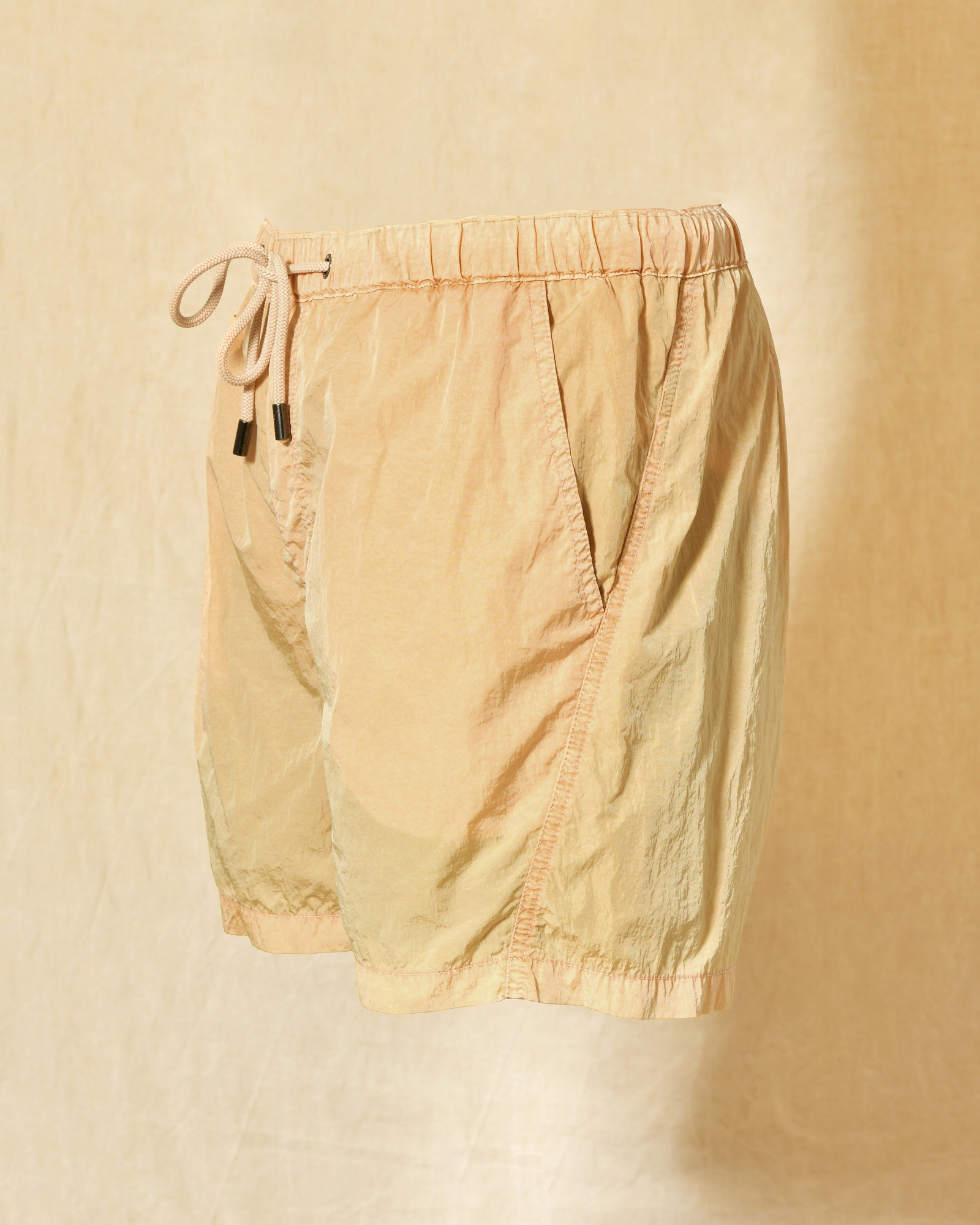 Short de bain orange effet froissé Keeling