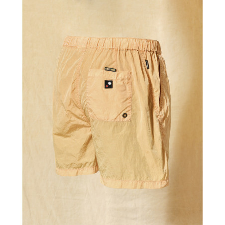 Short de bain orange effet froissé Keeling