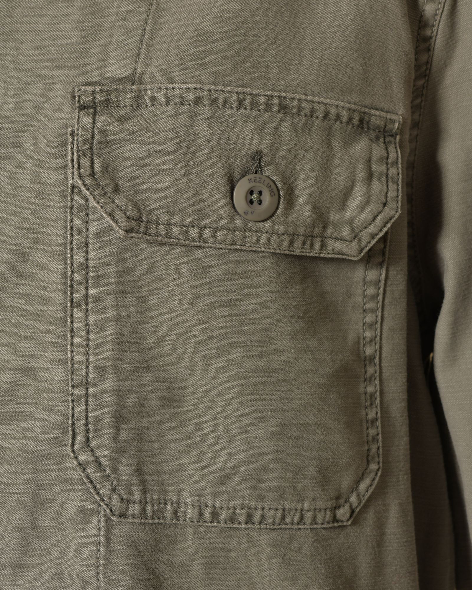 Veste utilitaire kaki Keeling