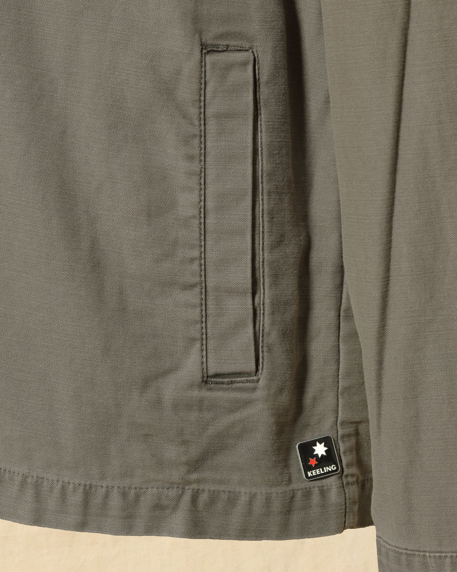 Veste utilitaire kaki Keeling