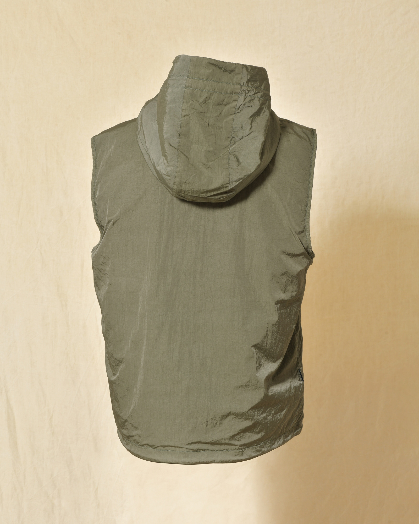 Veste coupe vent réversible à capuche verte Keeling