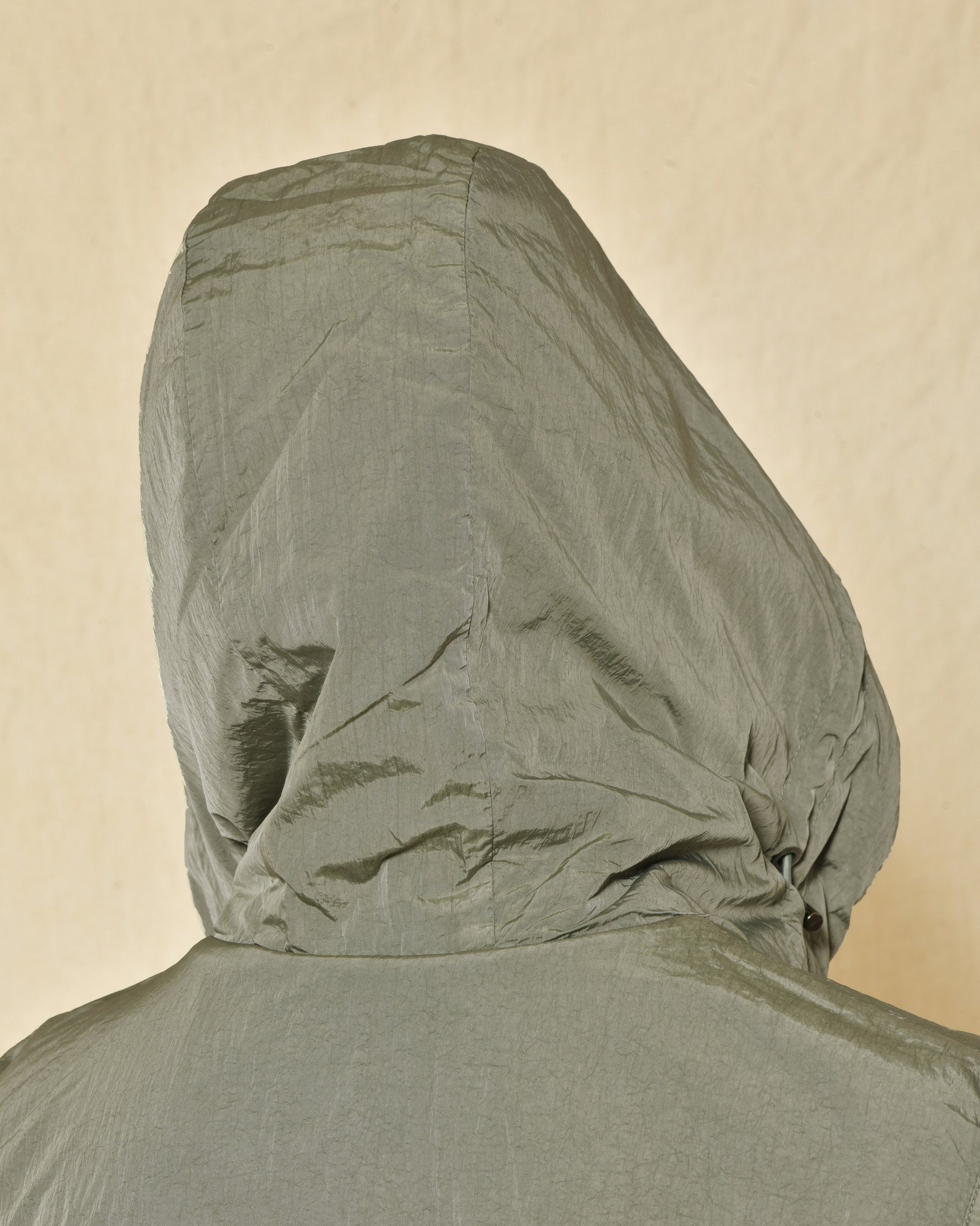 Veste coupe vent réversible à capuche verte Keeling