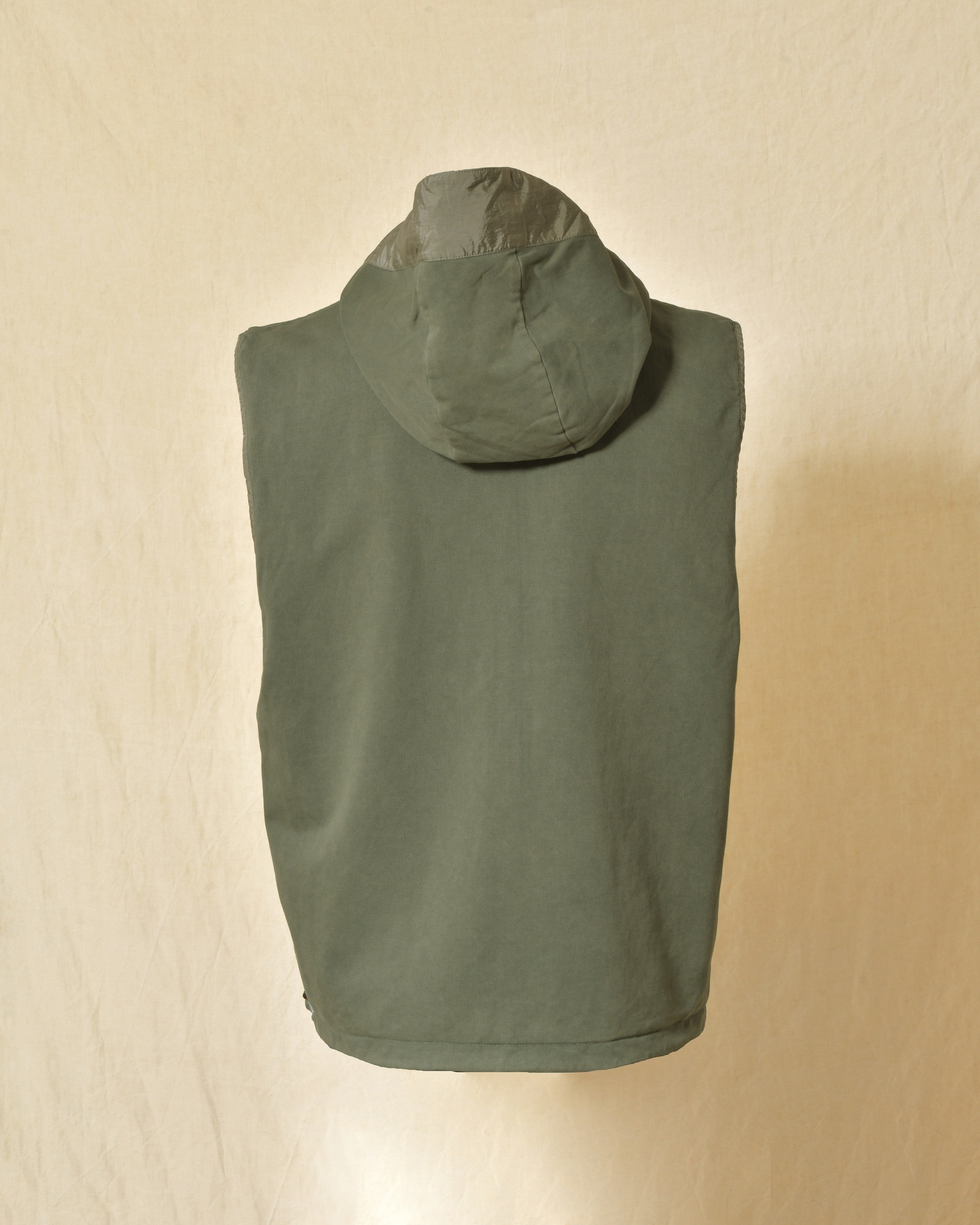Veste coupe vent réversible à capuche verte Keeling