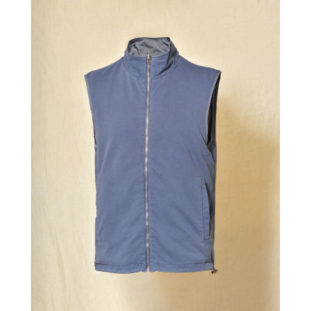 Veste coupe vent réversible bleu Keeling