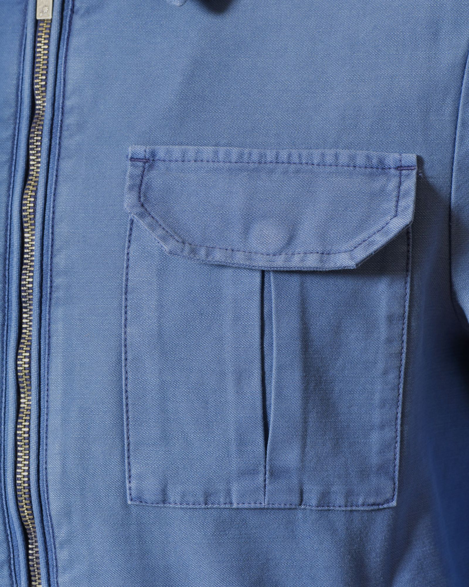 Veste utilitaire cargo bleu Keeling