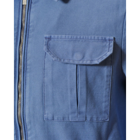 Veste utilitaire cargo bleu Keeling
