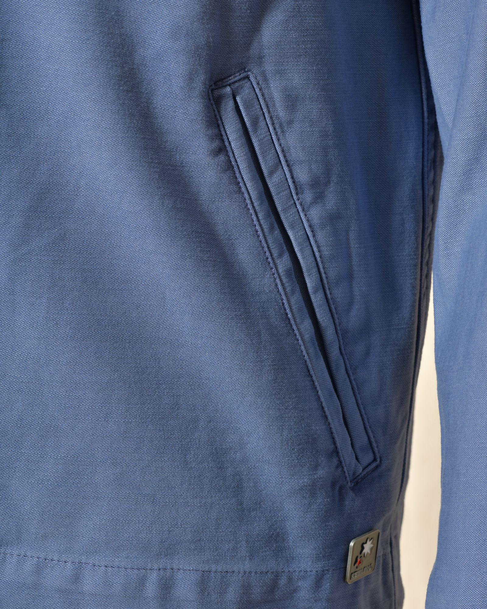 Veste utilitaire cargo bleu Keeling