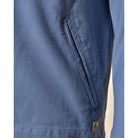Veste utilitaire cargo bleu Keeling