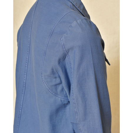 Veste utilitaire cargo bleu Keeling