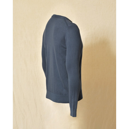Pull bleu foncé Bramante
