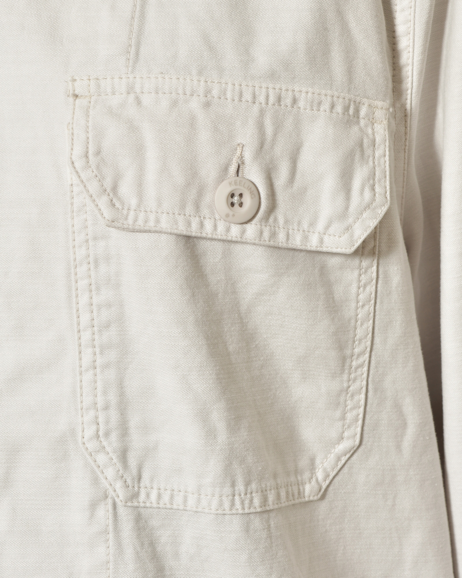 Veste utilitaire gris clair Keeling