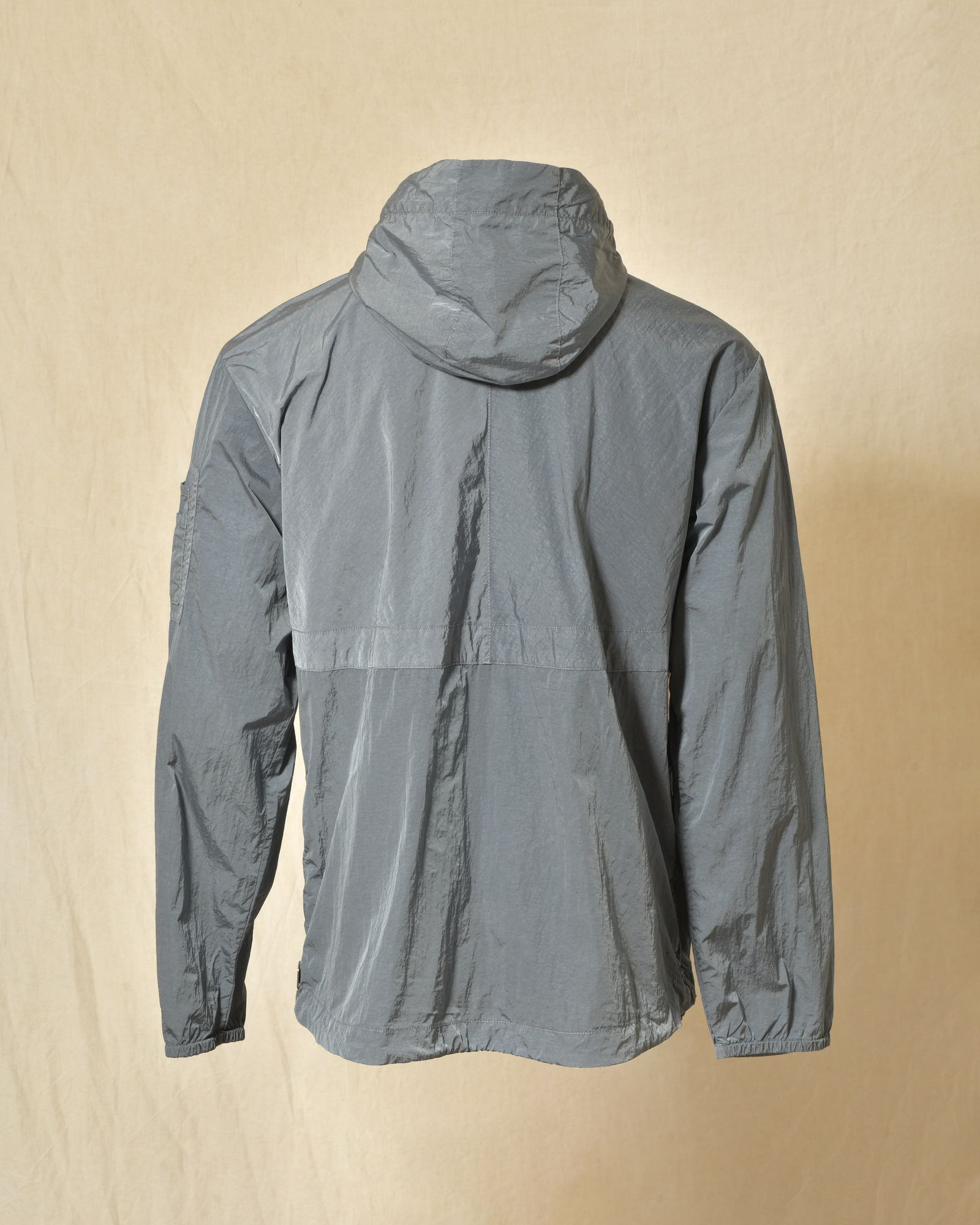 Veste coupe vent à capuche bleu Keeling