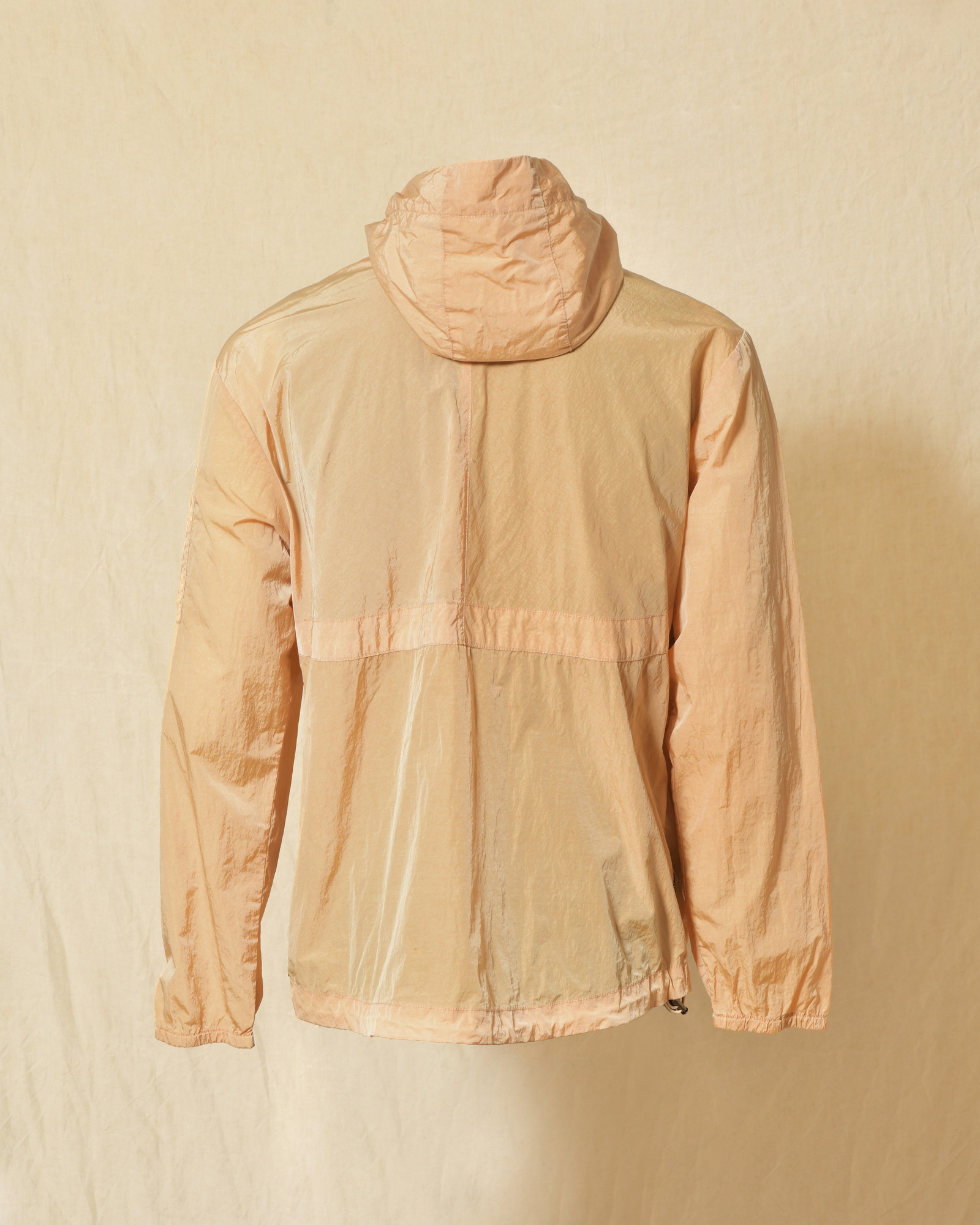 Veste coupe vent à capuche orange Keeling