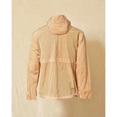 Veste coupe vent à capuche orange Keeling