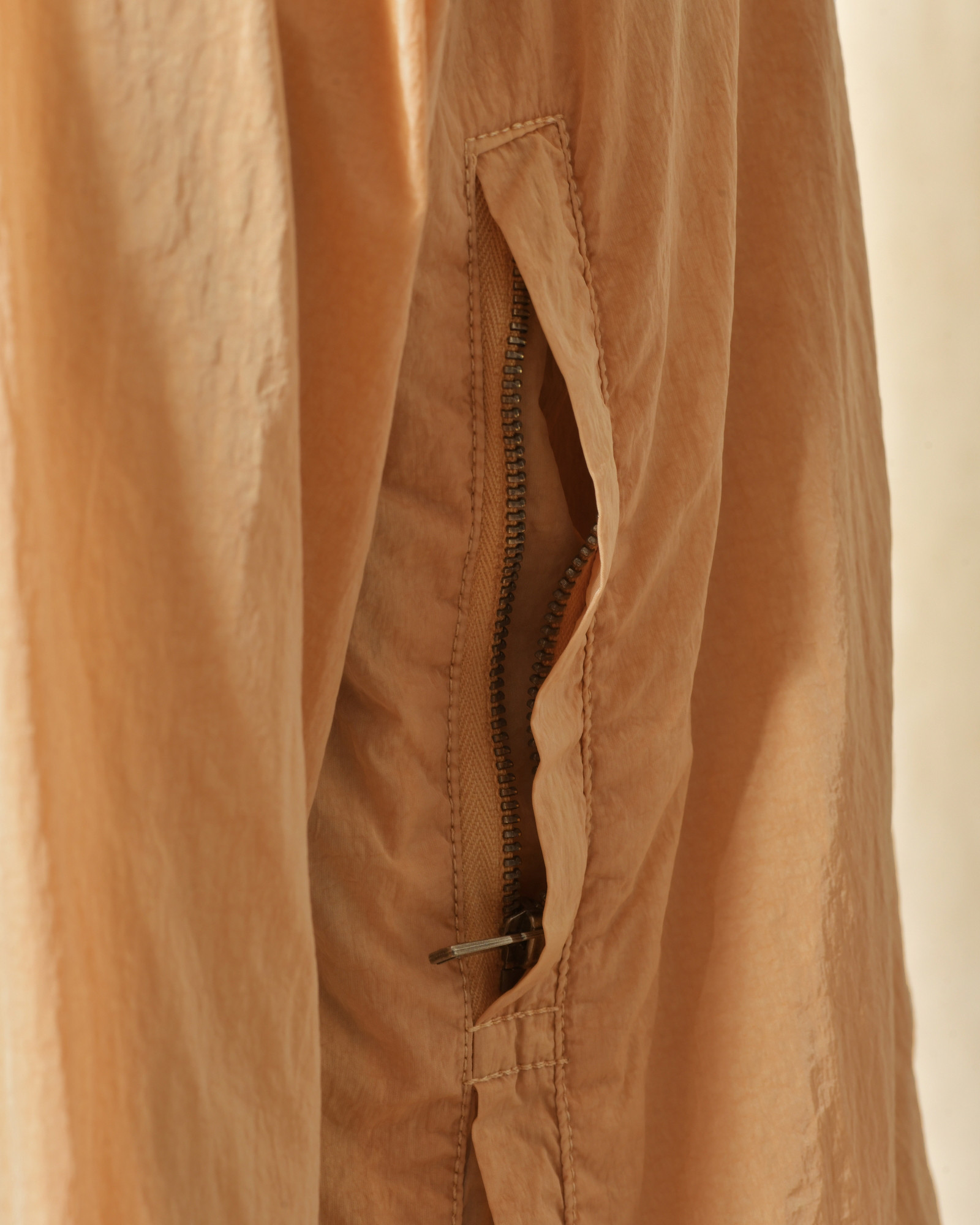 Veste coupe vent à capuche orange Keeling