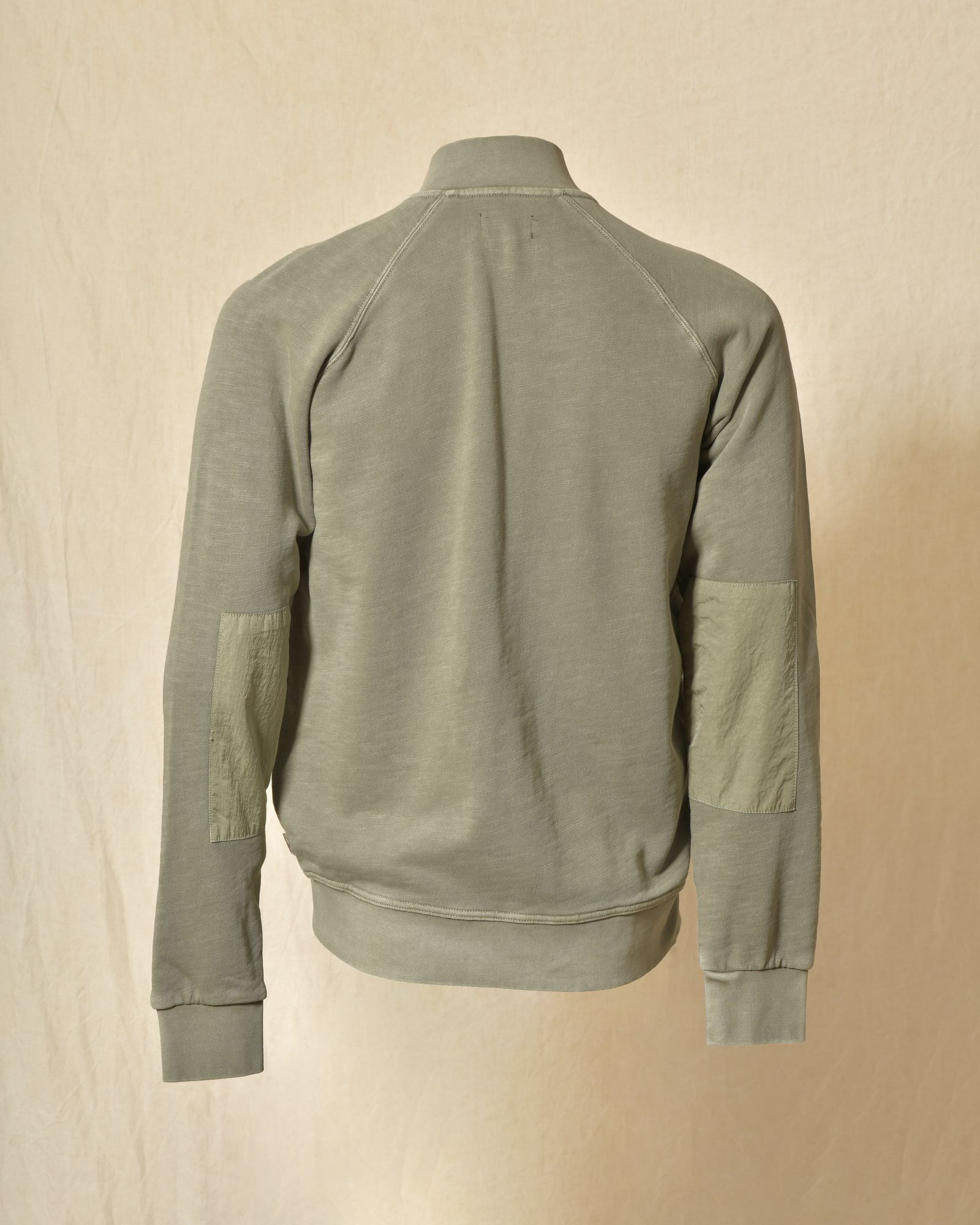 Veste de jogging bi-matière verte Keeling