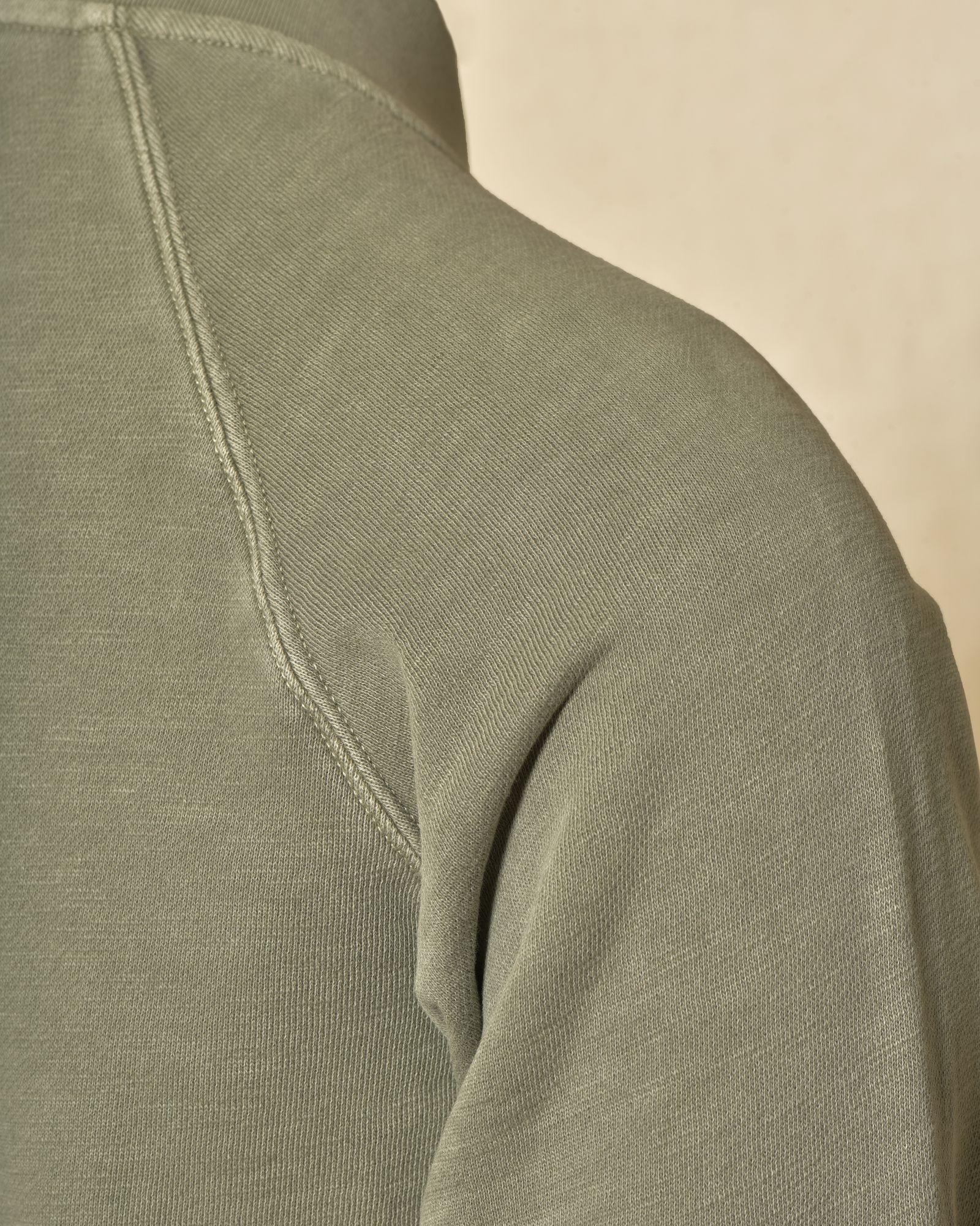 Veste de jogging bi-matière verte Keeling